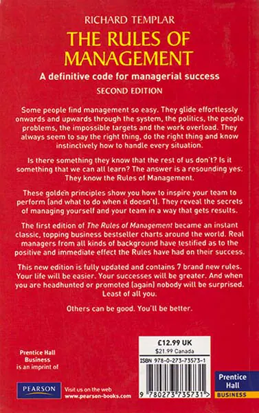 THE RULES OF MANAGEMENT